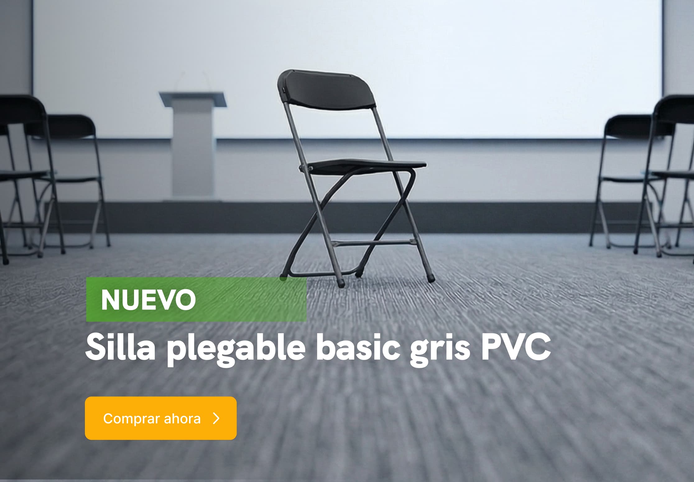 Nueva silla plegable